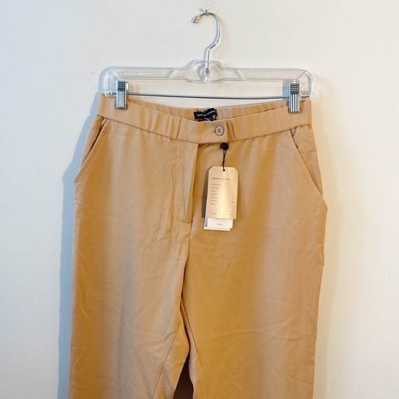 NWT $178 Universal Standard | Ice Coffee Woven Cigarette Pants women’s - Picture 8 of 12